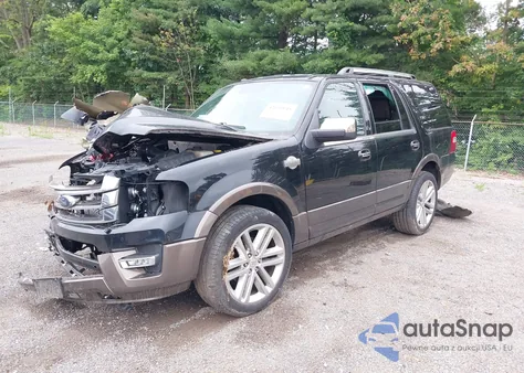 2016 Ford Expedition King Ranch z USA, uszkodzony, nr VIN 1FMJU1JT3GEF44525